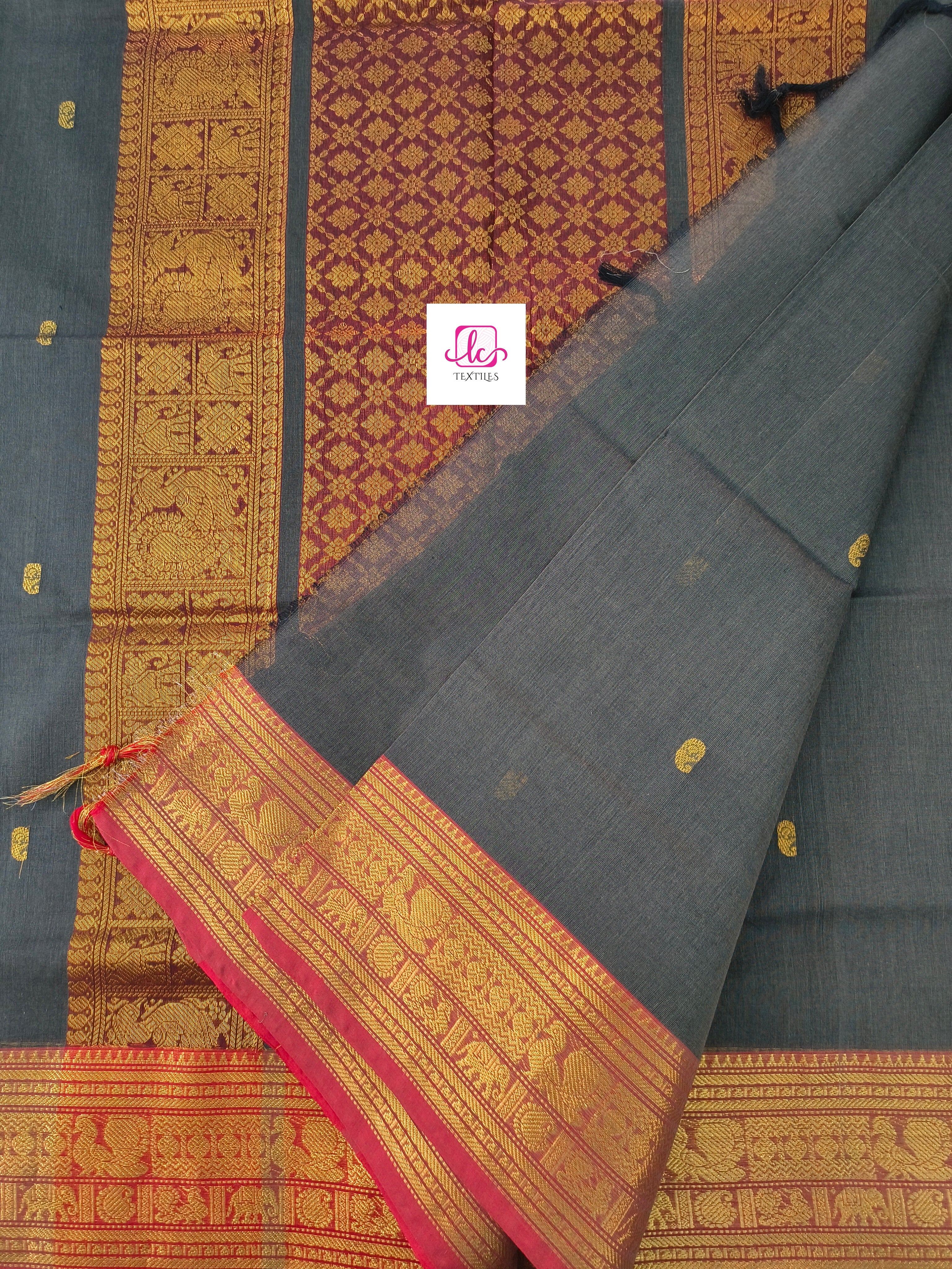 Kanchi Cotton - Festival Fusion -slateGrey- KCFG210