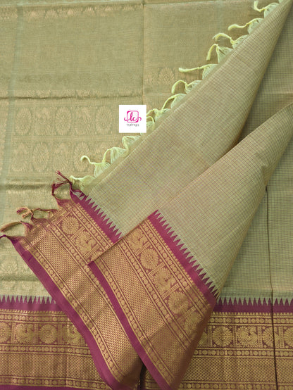Kanchi Cotton - Festival Fusion -light olive beige- KCFG213