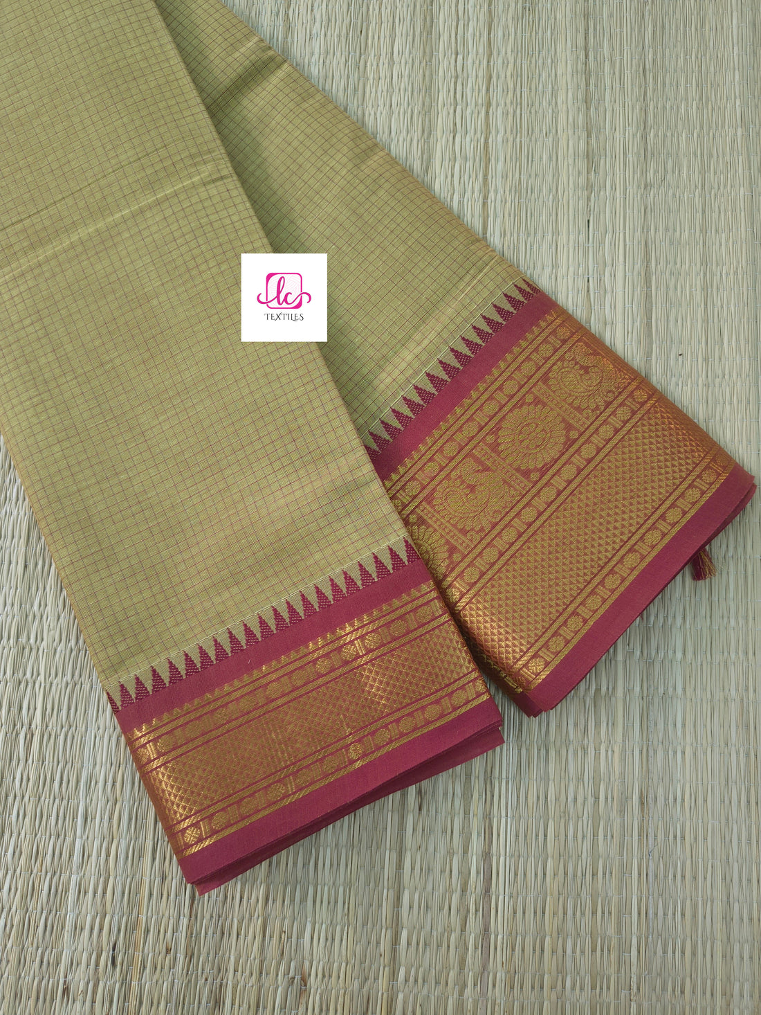 Kanchi Cotton - Festival Fusion -light olive beige- KCFG213