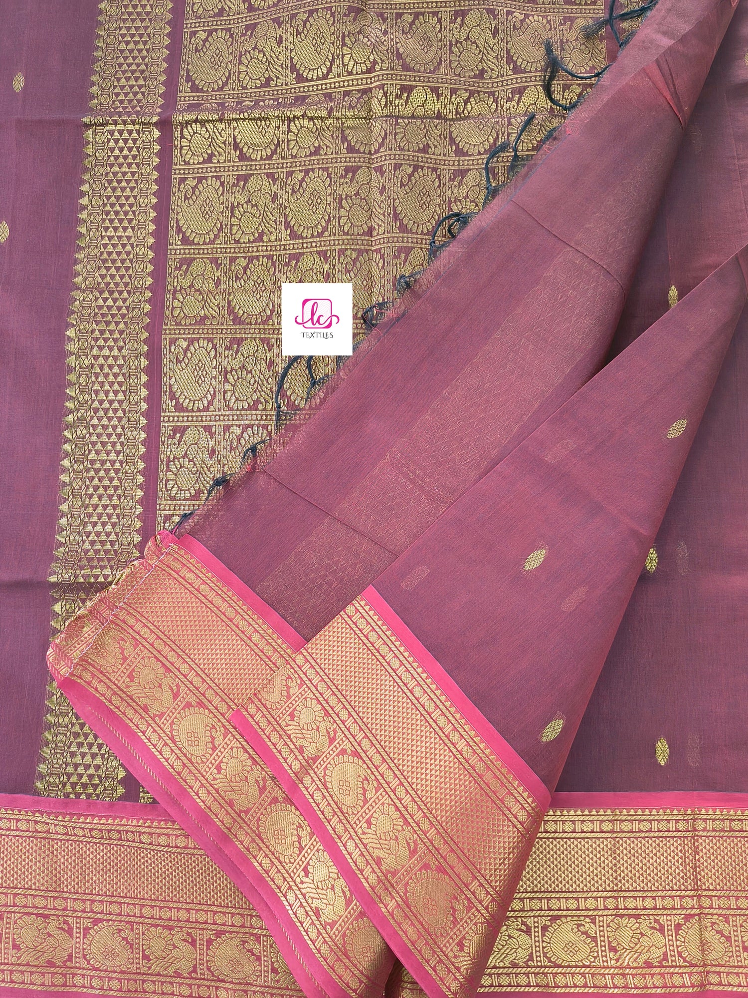 Kanchi Cotton - Festival Fusion -Redish maroon- KCFG216