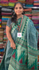 Madurai Sungudi Cotton -Pastel Pista Green -MS84