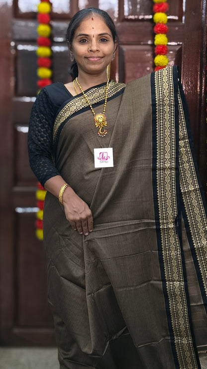 Narayanapet cotton-Plain -Ash Brown- NPC25