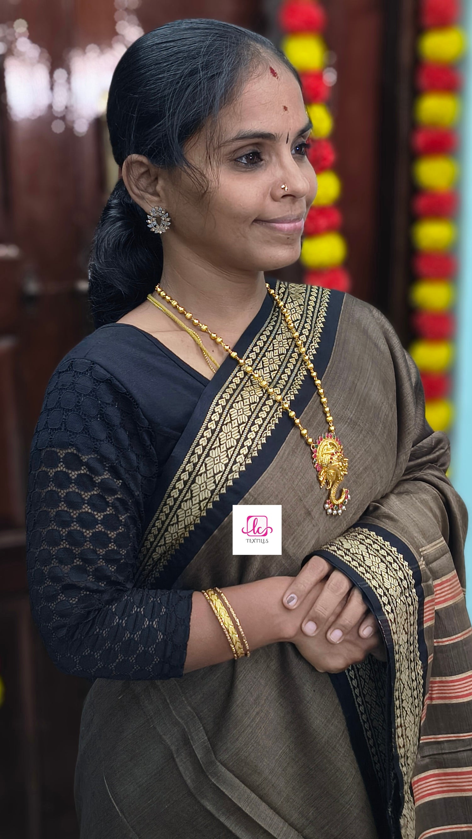 Narayanapet cotton-Plain -Ash Brown- NPC25