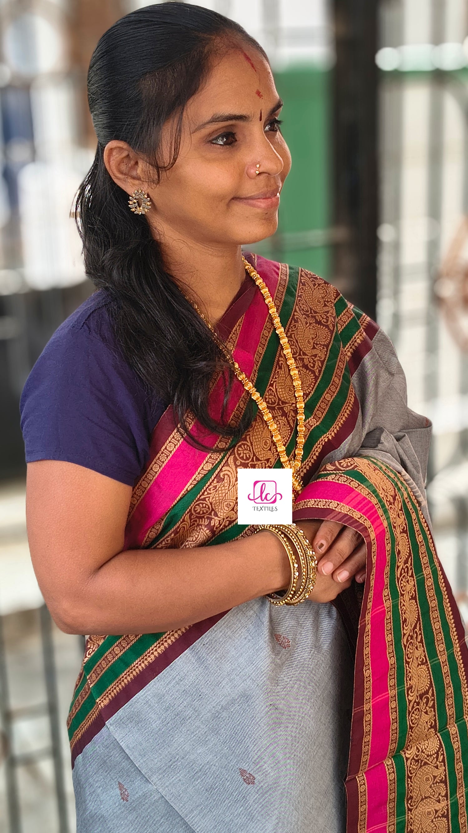 Chettinad Cotton -  Office Wear -Grey- CCOW98