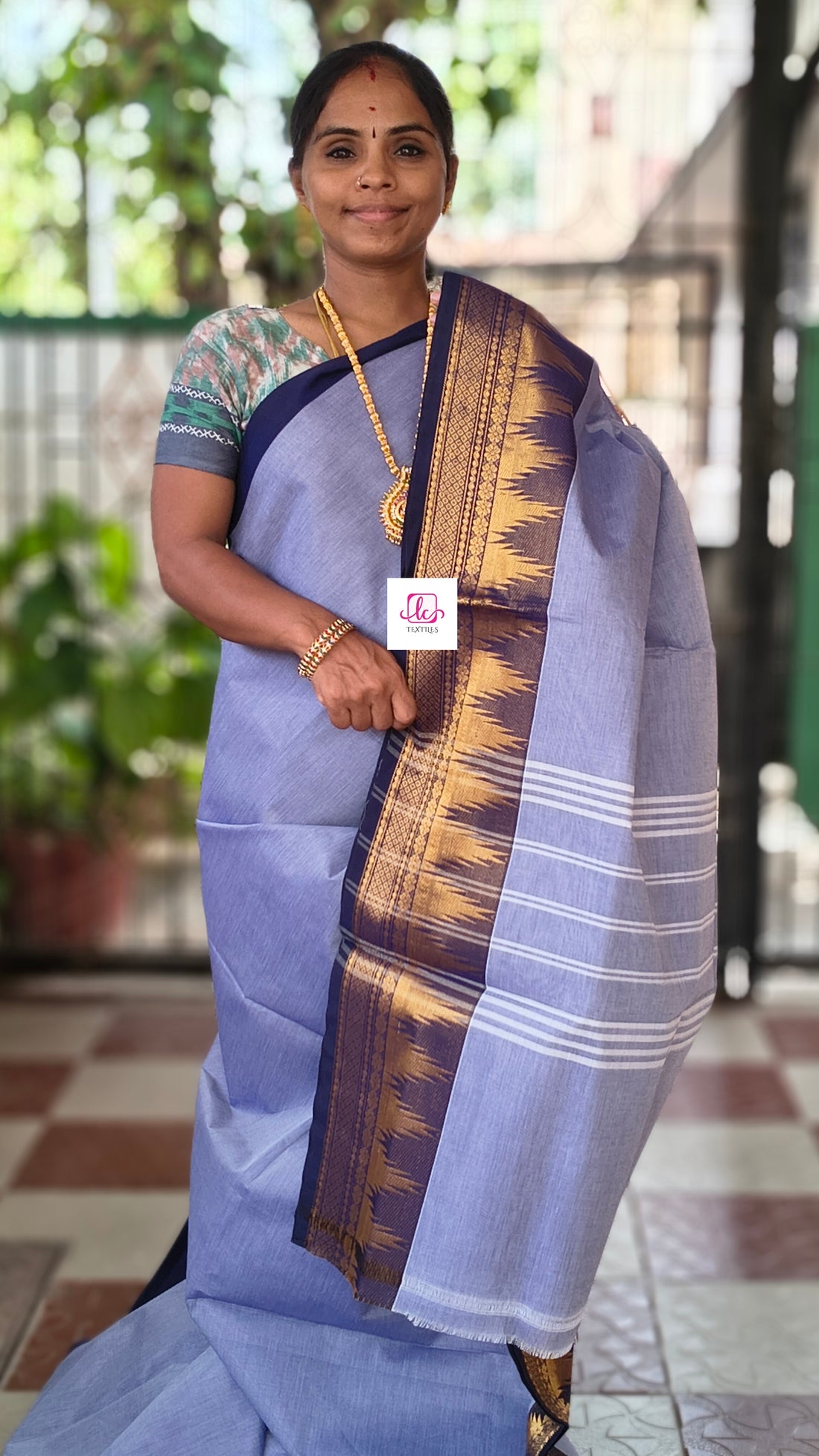 Kanchi Cotton - All Day Fusion -Bluish grey- KCAF51