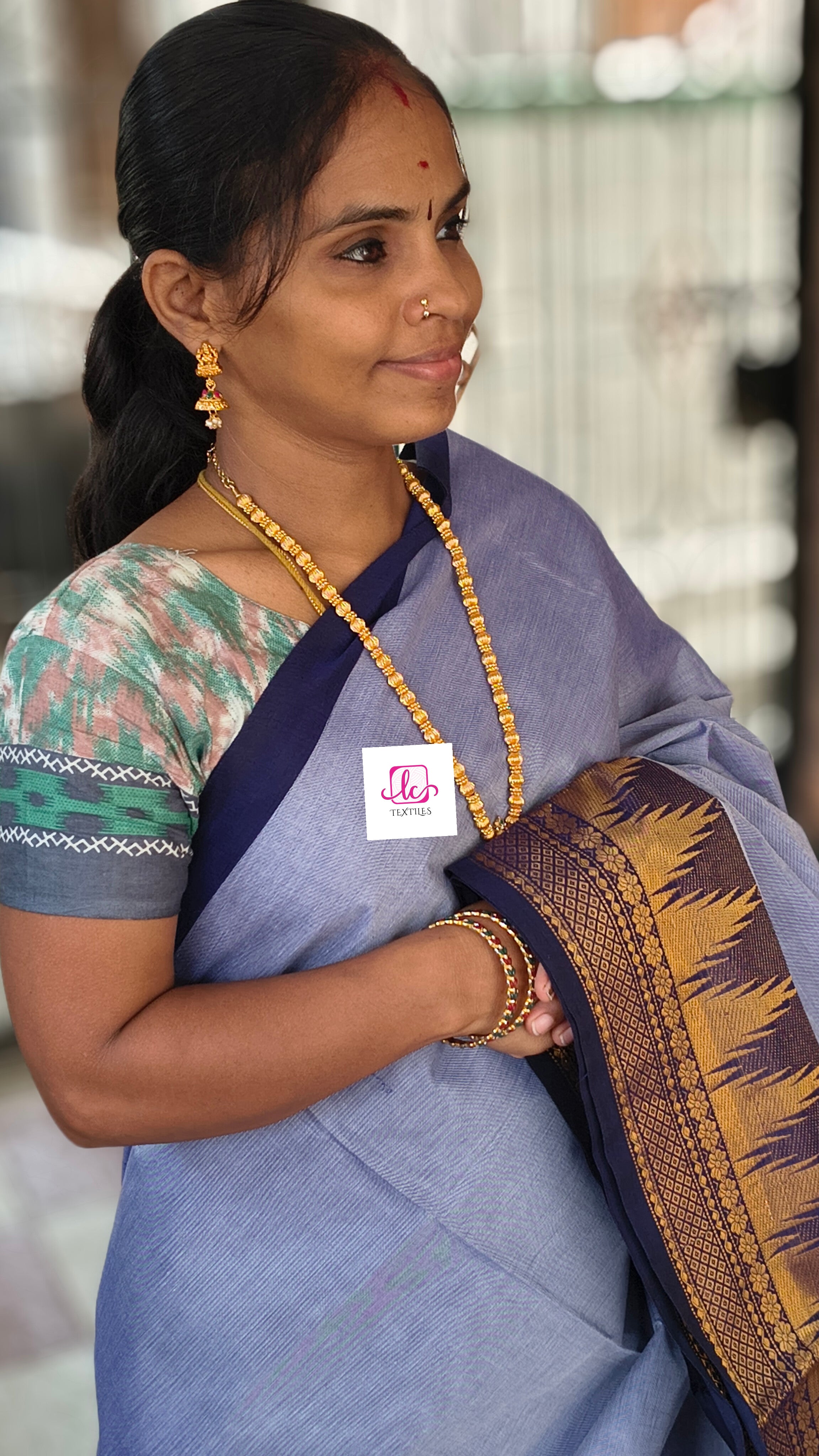Kanchi Cotton - All Day Fusion -Bluish grey- KCAF51
