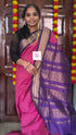 Kalyani cotton checks Pink