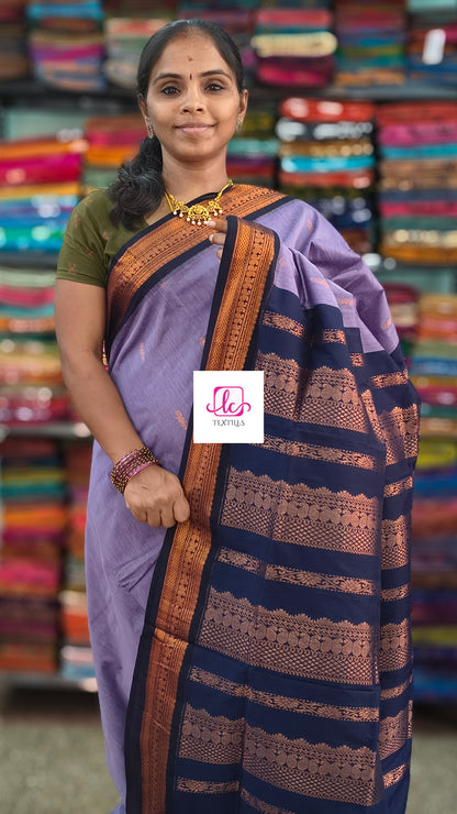 Kalyani cotton Butta Lavender