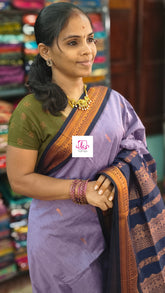 Kalyani cotton Butta lavender