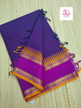 Kanchi Cotton Festival Fusion Purple