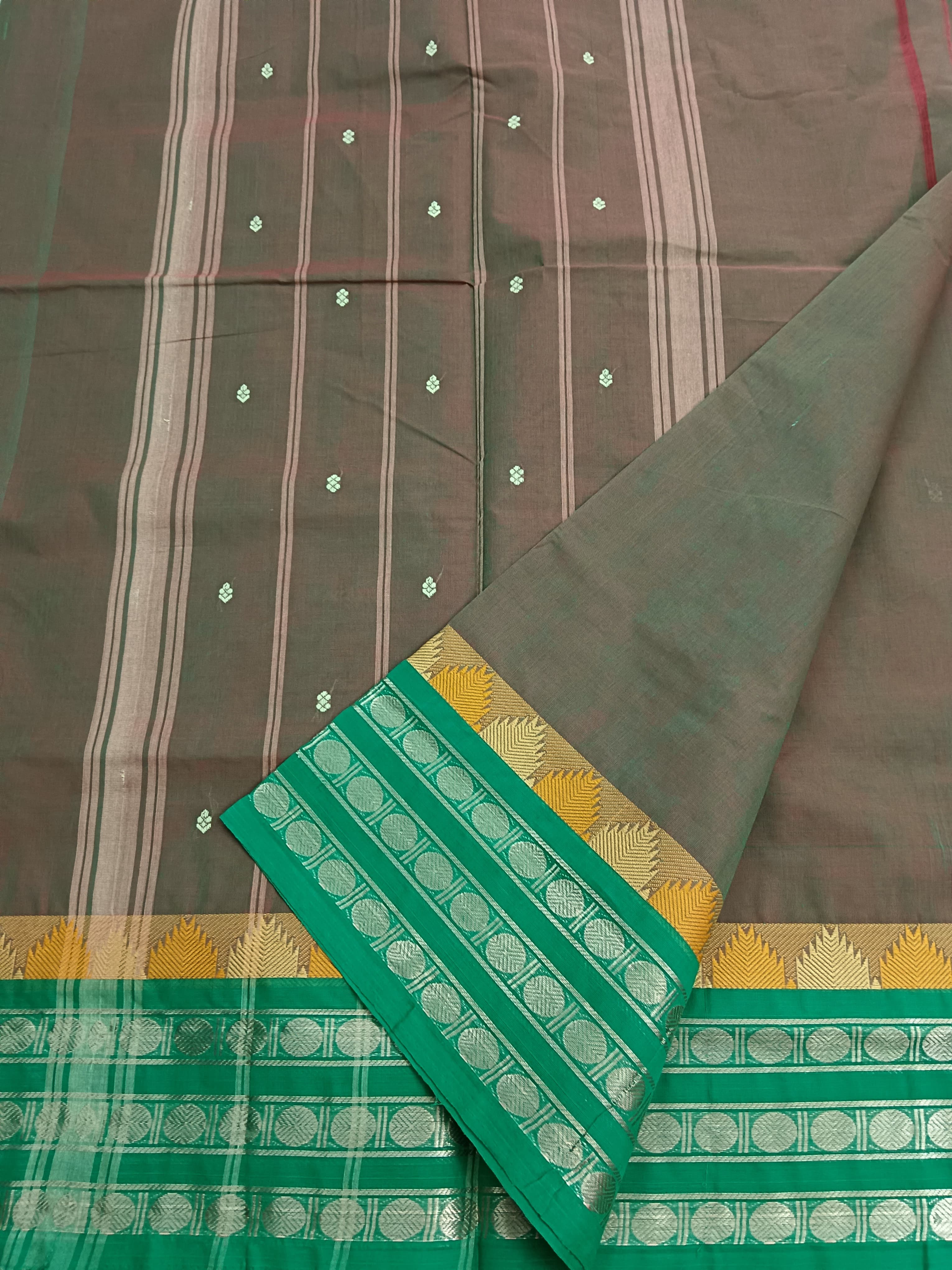 Kanchi Cotton Festival Fusion Manthulir