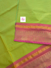 Kanchi Cotton All Day Fusion Green mixed yellow