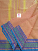Kanchi Cotton All Day Fusion Lemon yellow mixed pink dual tone