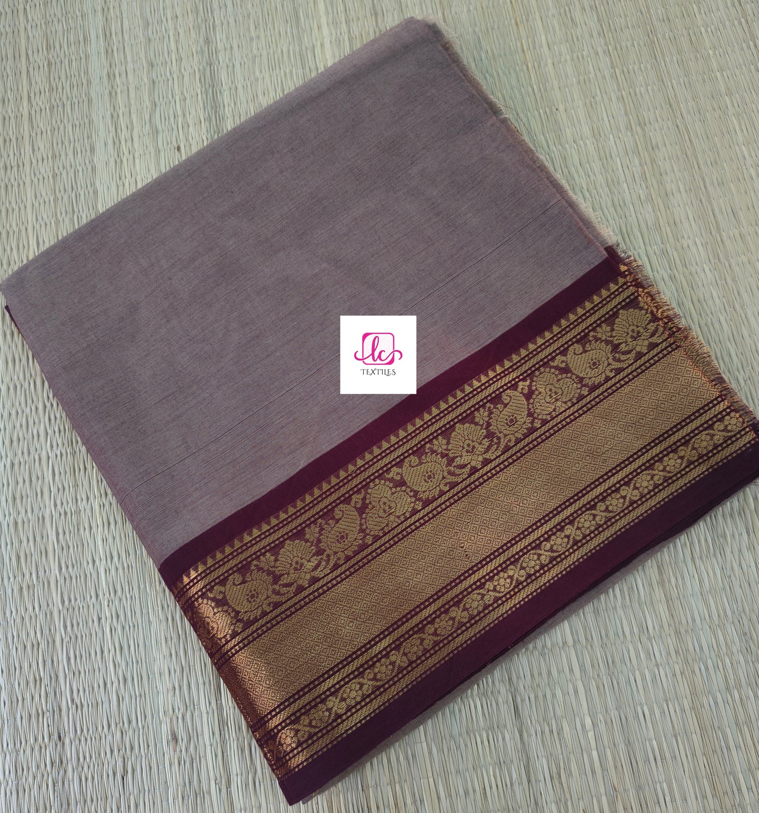 Kanchi Cotton All Day Fusion Pastal maroon
