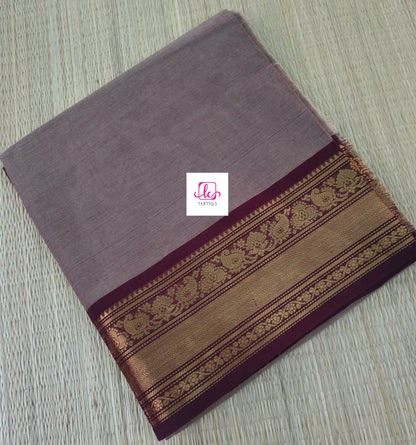 Kanchi Cotton All Day Fusion Pastal maroon