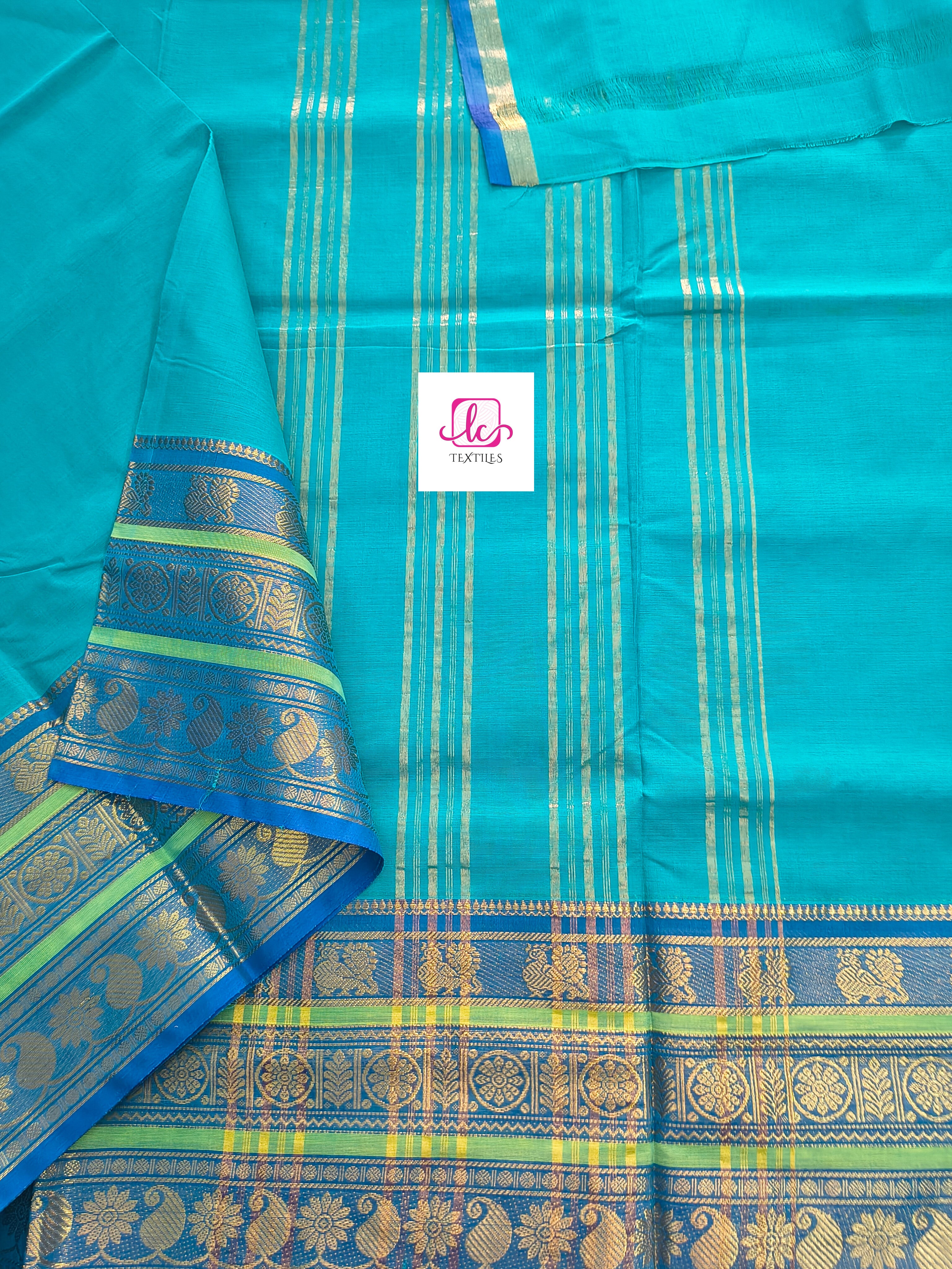 Kanchi Cotton All Day Fusion Rama blue 
