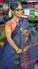 Kanchi Cotton - All Day Fusion -olive Green mixed royal blue dual tone- KCAF49