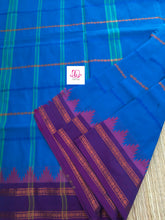 Kanchi Cotton Festival Fusion Dark sky blue