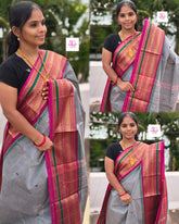 Kanchi Cotton  Festival Fusion Grey