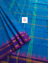 Kanchi Cotton Festival Fusion Dark sky blue