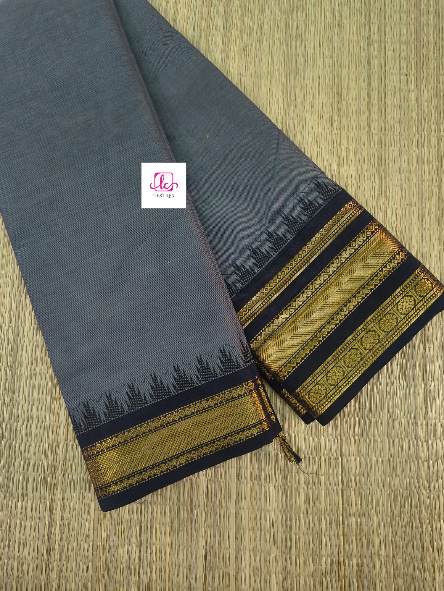 Kanchi Cotton Festival Fusion Deep grey