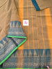 Kanchi Cotton - Festival Fusion -Khaki mixed Navy blue dual tone- KCFP182