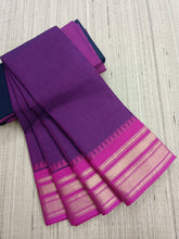 Kanchi Cotton Festival Fusion Purple