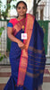 Kanchi Cotton - Festival Fusion -Royal  blue- KCFB247