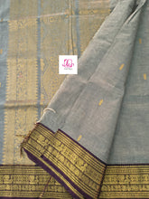 Kanchi Cotton Festival Fusion Silver grey