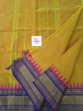 Kanchi Cotton Festival Fusion Yellow