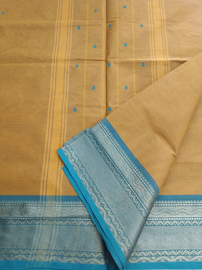 Kanchi Cotton Festival Fusion Yellow