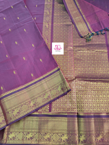 Kanchi Cotton Festival Fusion wine colour