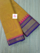Kanchi Cotton Festival Fusion Yellow