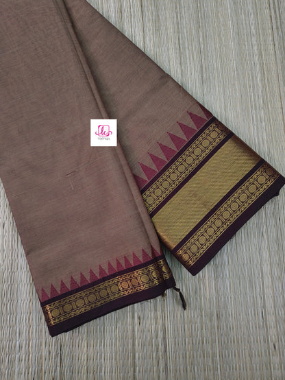 Kanchi Cotton Festival Fusion light mocha brown