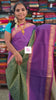 Kanchi Cotton - Festival Fusion -yellow mixed sky-blue - KCVS241