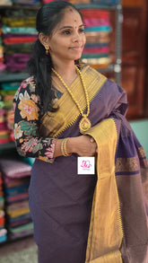 Kanchi Cotton Festival Fusion Violet