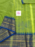 Kanchi Cotton Festival Fusion Green lemon yellow