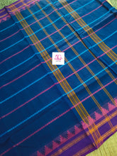 Kanchi Cotton Festival Fusion Navy blue