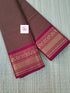 Kanchi Cotton khaki mixed maroon dual tone