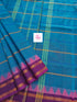 Kanchi Cotton Festival Fusion Saphire blue
