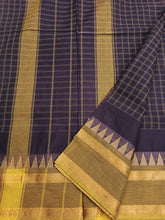Kandangi Korvai Checks maroon mixed brown