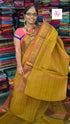 Kandangi Checks Dark mustard yellow