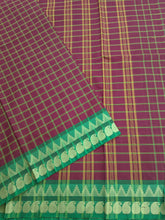Kandangi Checks Maroonish Red