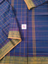Kandangi Checks Rich blue dual tone