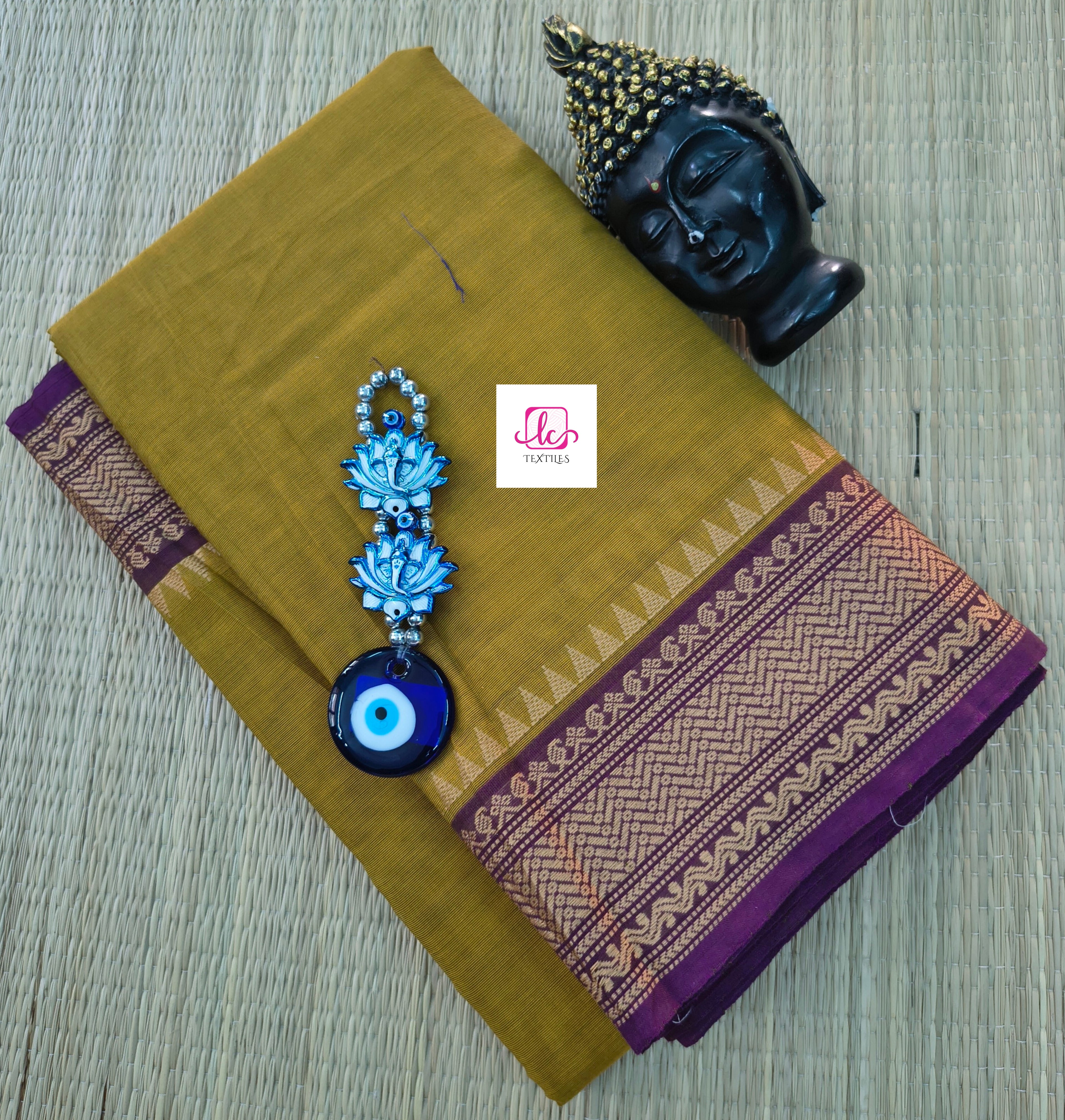 Madisar chettinad cotton Mild yellow