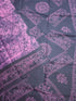 Madurai Sungudi Cotton Rose with purple