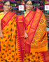 Madurai Sungudi Cotton Yellow