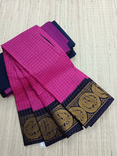 Madurai Sungudi Cotton Pink