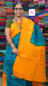Madurai Sungudi Cotton Rama green