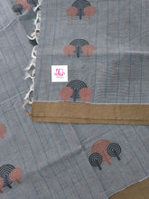 Negamam Cotton Saree Grey